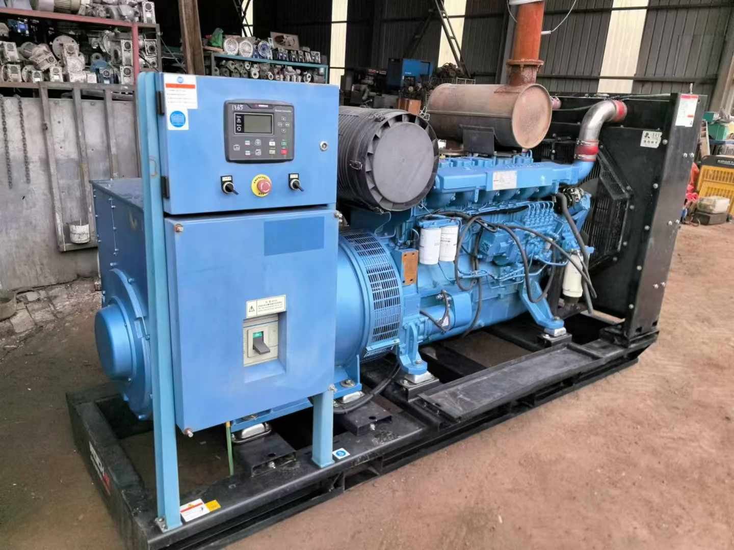 乾安500kW 柴油发电机组可带动设备功率的计算公式是什么?